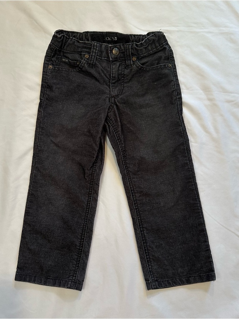 Joes Corduroy Black Pants Size 2